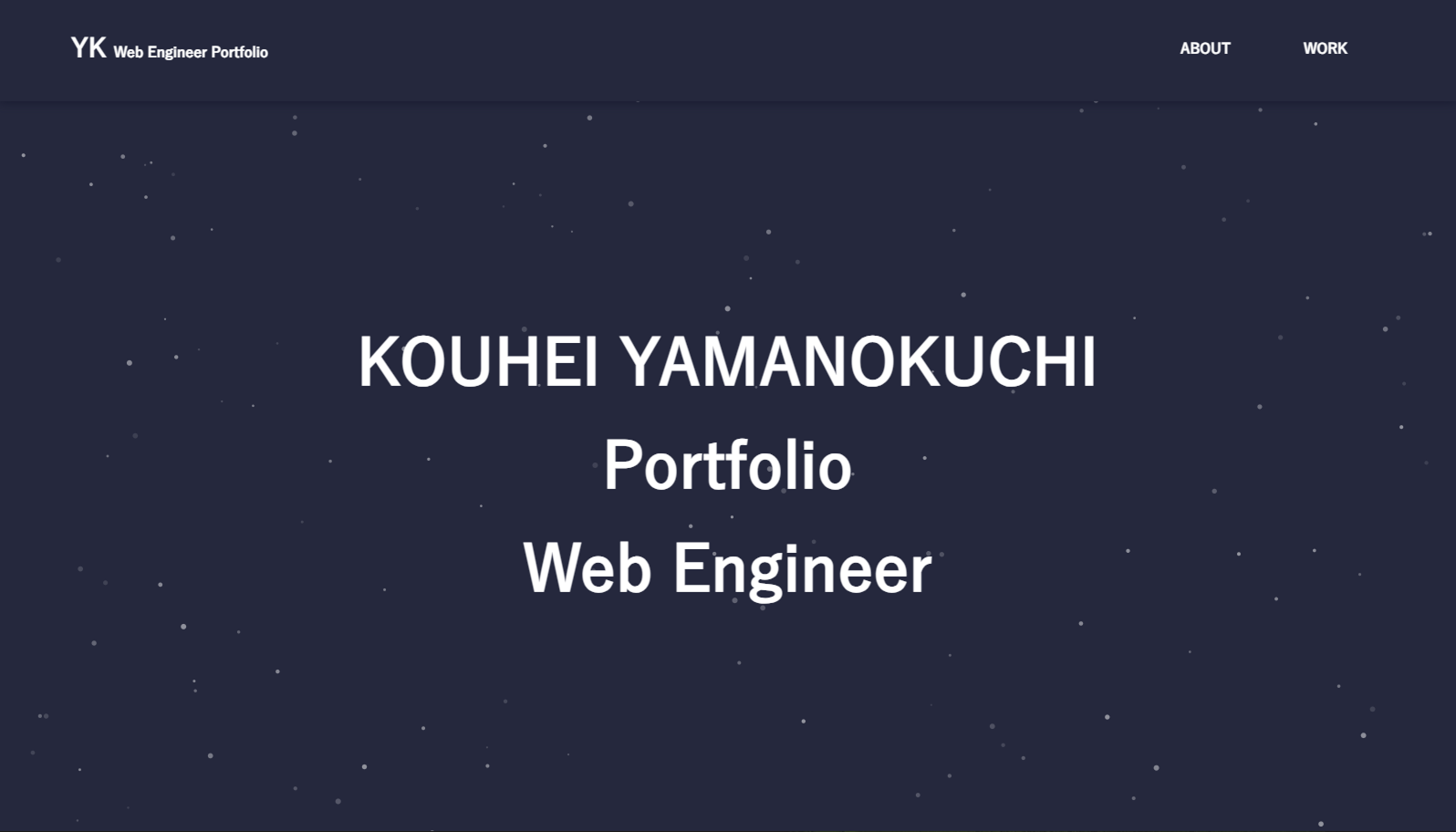 Kouhei Yamanokuchi Portfolio 2021